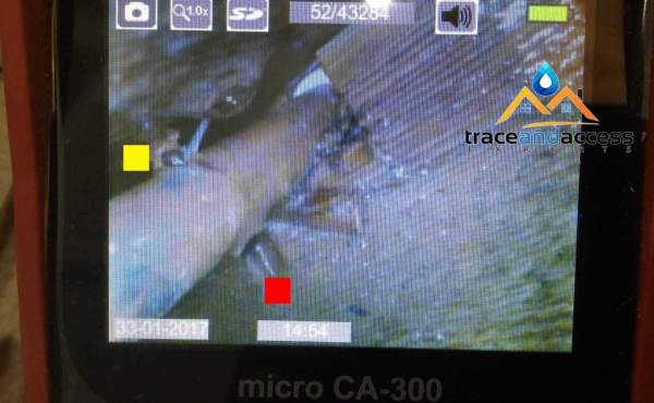 Endoscopy Leak Detection camera image by Trace and Access Experts